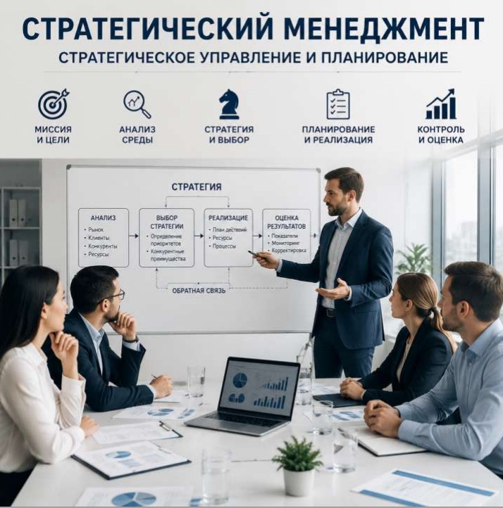 27 июля 2026 года прошёл семинар на тему "Стратегический менеджмент. Стратегическое управление и планирование"