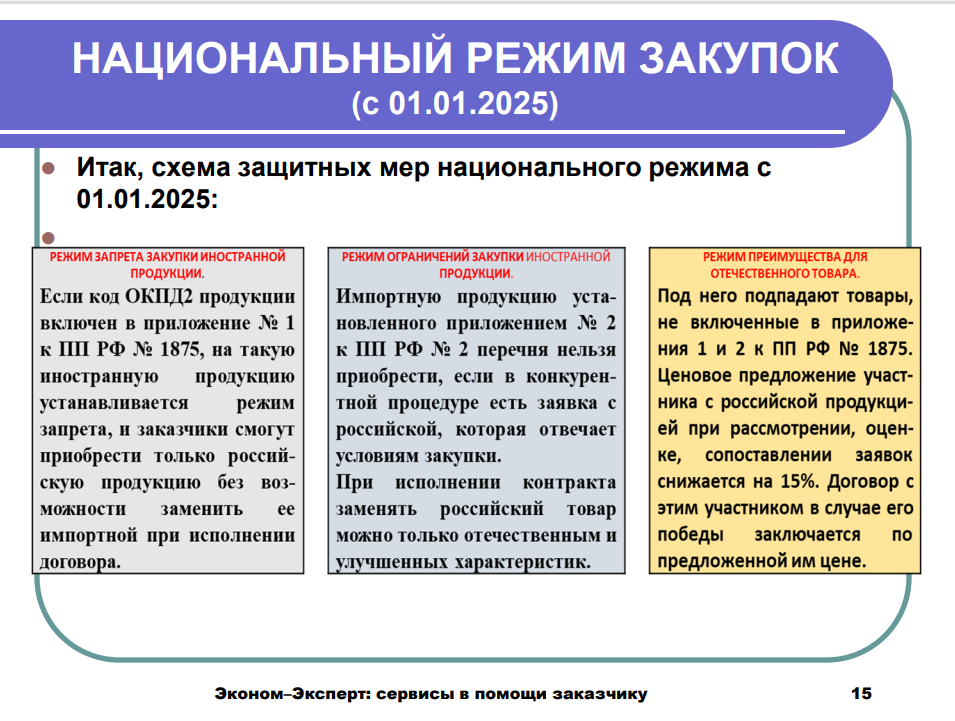 24-25 апреля 2026 года прошёл семинар на тему "Закупки по 223-ФЗ с учетом последних изменений. Национальный режим"