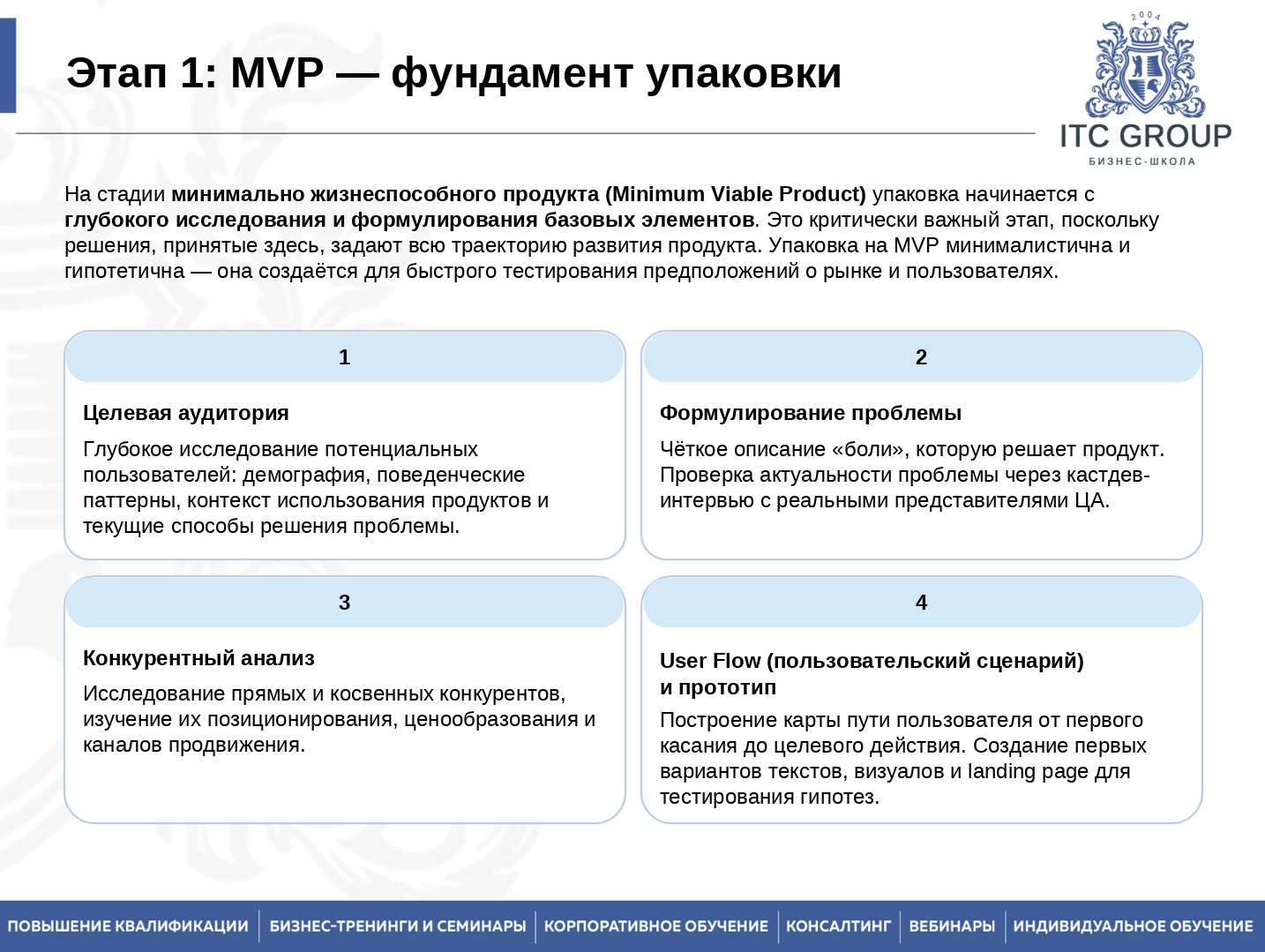 14 мая 2026 года прошёл семинар на тему "Упаковка и продвижение IT-продукта"