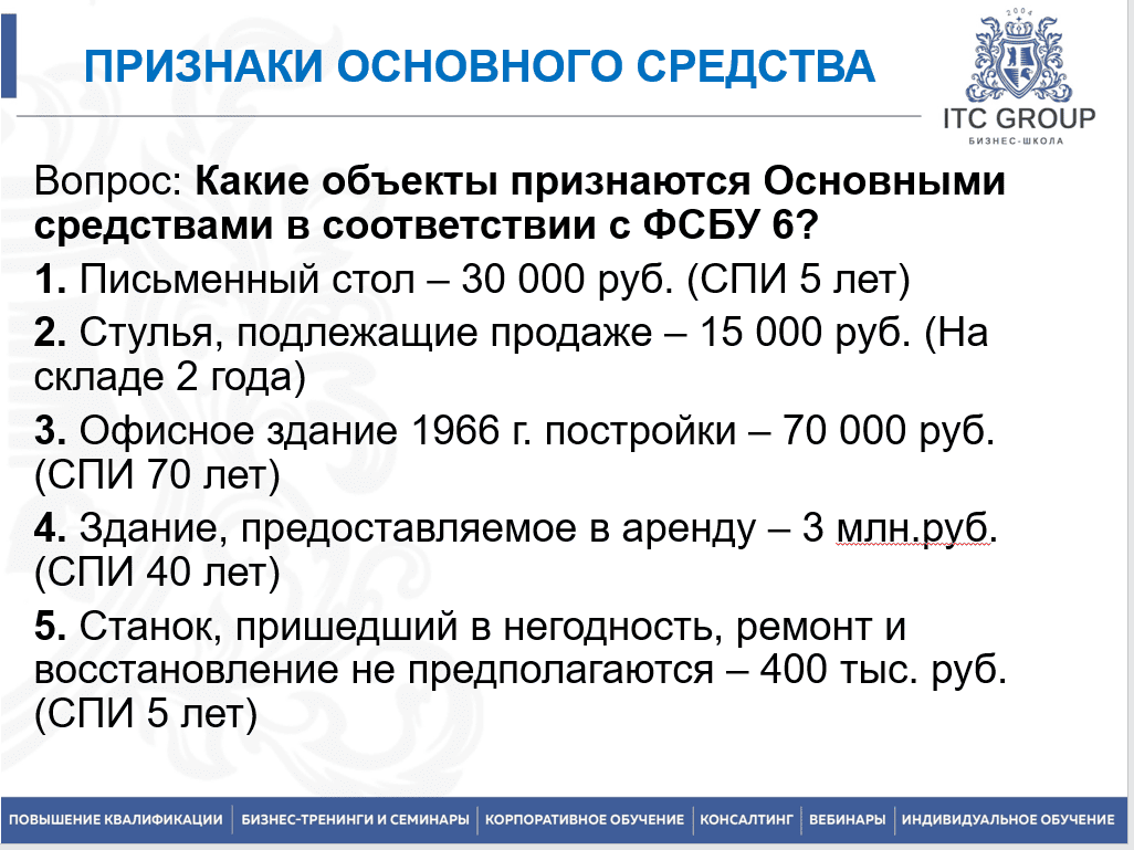 17 февраля 2025 года прошел семинар "Основные средства. Учет основных средств. Налогообложение основных средств"