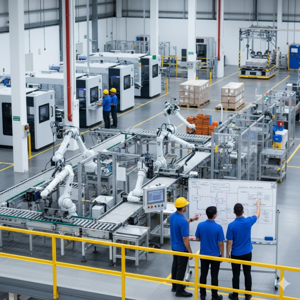 Производственная логистика. Управление производством. Оптимизация производственного процесса. Бережливое производство